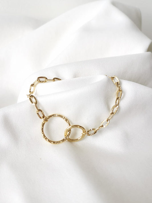bracelet doré