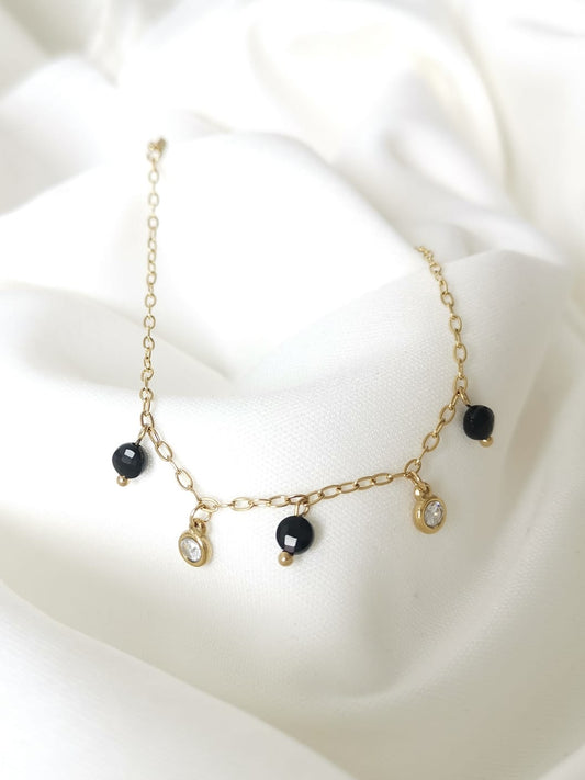 Bracelet Perle noir